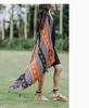 Women's Ethnic Style Summer Scarf: Yunnan Xinjiang Tibet Cotton Linen Silk Sunscreen Shawl