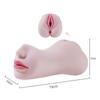 3in1 Realistic 3D Vagina Anal Plug Mouse Male Masturbator Cup Adult Sex Doll for Men Airplane Cup