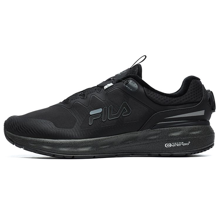 Fila Lynx Boa Professional Fleece Low-Top Marathon Running Shoes Men Sneaker Black A12M212210FBA