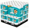 Papel Higiênico Folha Dupla 4\8\12\48 Rolos Mega 320 Folhas por Rolo Macio Papel Higiênico para Banheiro Venda em Atacado para Uso Doméstico Comercial