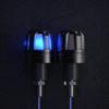 Motorcycle Scootor LED Handlebar End Turn Signal Corner Light DC12V Flasher Handle Grip Blinker Side Marker Hand Lamp 2x
