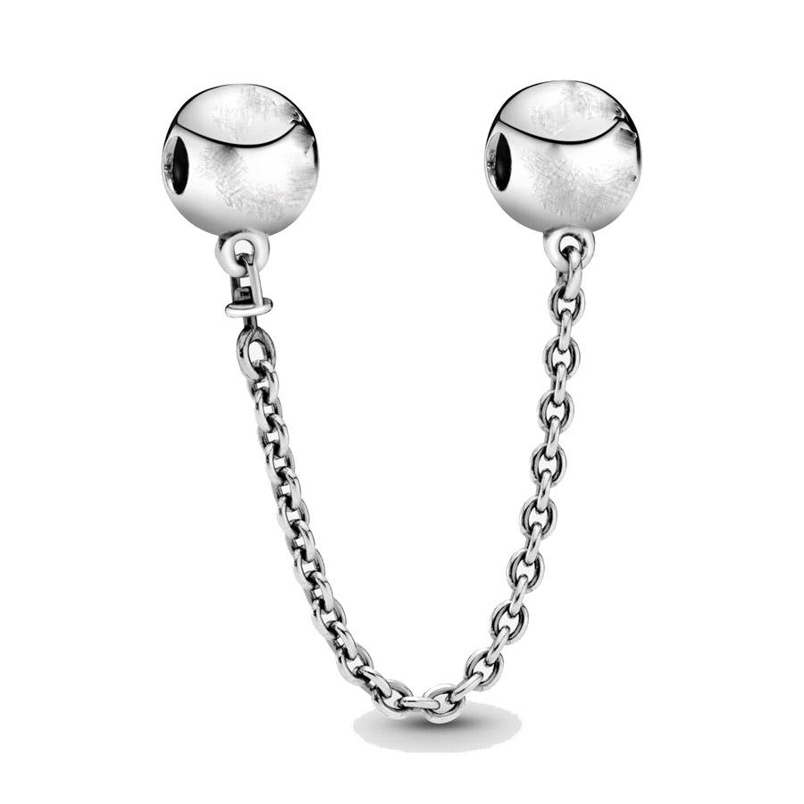 New Plated Copper Moon Star Love Safety Chains Spacer Bead Charm Fit Original Bracelet For Women Diy Jewelry