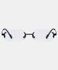 Likkeullou Rc Veve Rimless Glasses Black