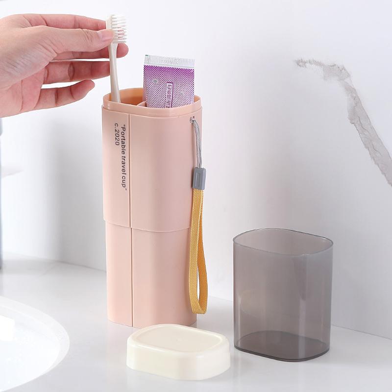Travel Toothbrush Toothpaste Holder Storage Box Portable Toothbrush Case Organizer For Outdoor Travel Bathroom Accessories