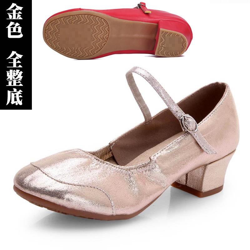 2025 summer new dance shoes women's modern square dance shoes mesh dance shoes soft sole cross-border wholesale