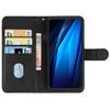 For TECNO Pova Neo 2 4G Calf Texture Leather Phone Wallet Case Stand Phone Cover with Strap
