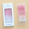 6 Pcs Long Colored Birthday Candles Stitch Sticks Funny Pink Candle Wedding Deco And Ritual Accessories Party Supplies Candles