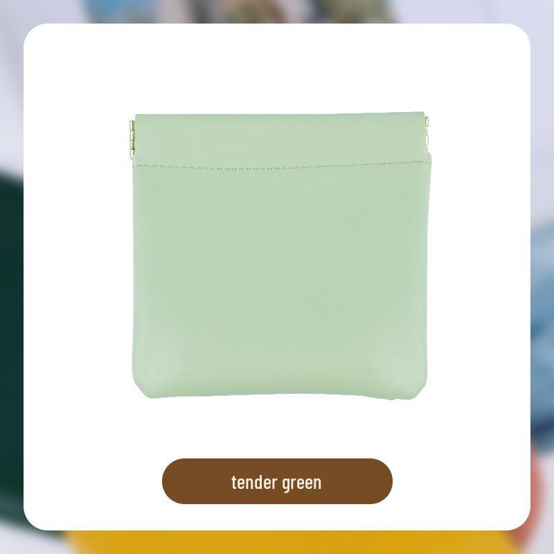 Waterproof PU Leather Makeup Bag with Automatic Snap Closure