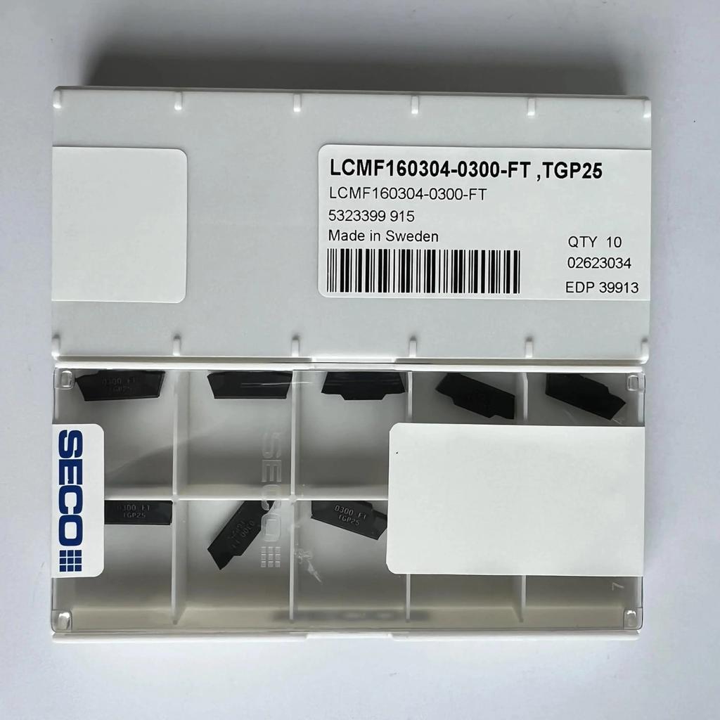 LCMF160304-0300-FT, TGP25 / Industrial indexable Carbide Inserts 10 Pcs