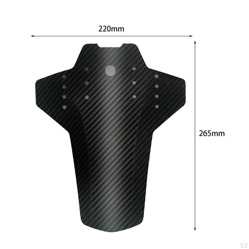 2x Fahrrad Schutzblech Vorne Hinten Fahrrad Schmutzfänger Ersatzteile Radschutz Schmutzfänger