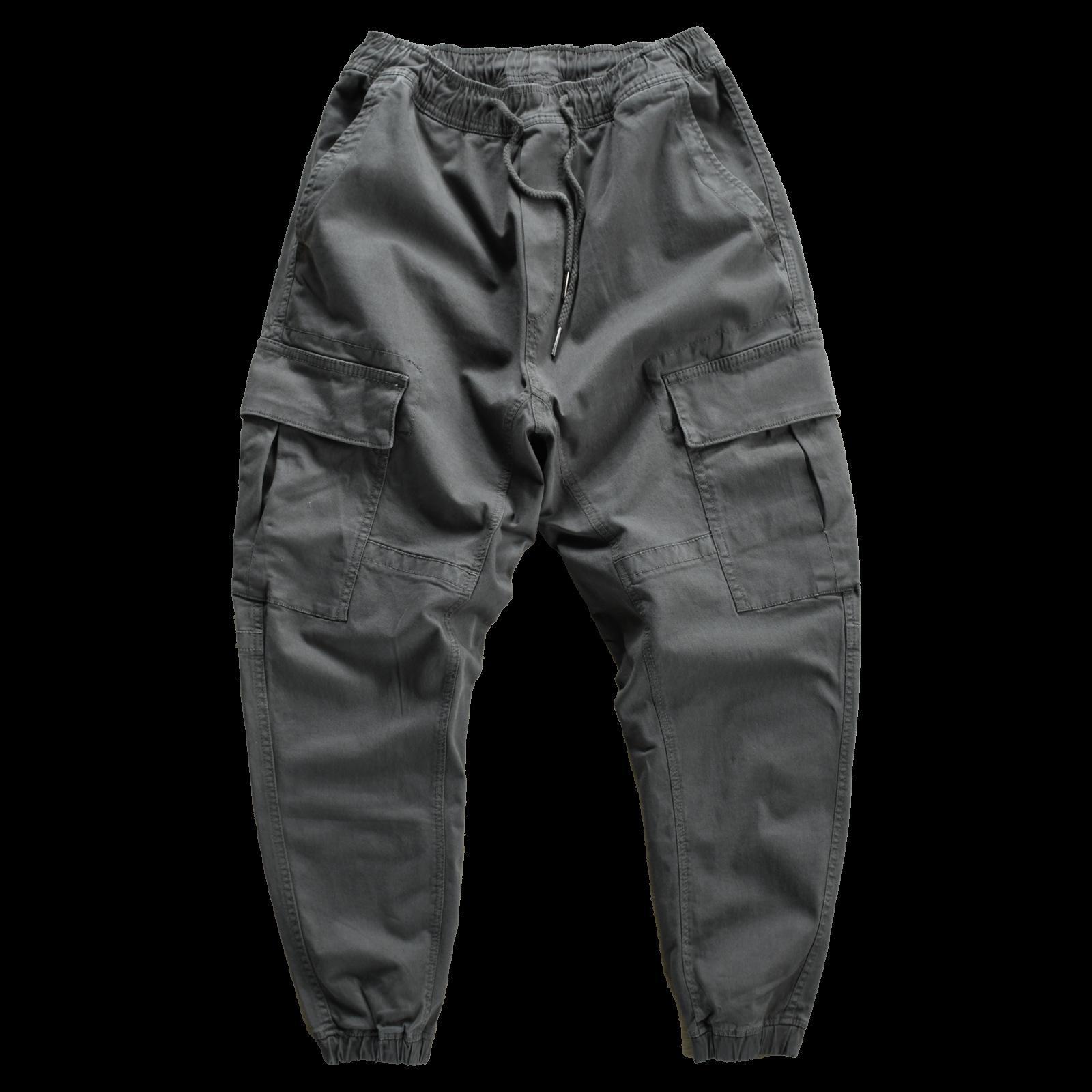 

Мужские свободные повседневные укороченные рабочие брюки из хлопка XL