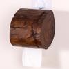 Tissue Holder Solid Wood Stakes Paper Holders Desktop Wall-mounted Free Punch Hanging Paper Box Home Toilet Bathroom Accessories