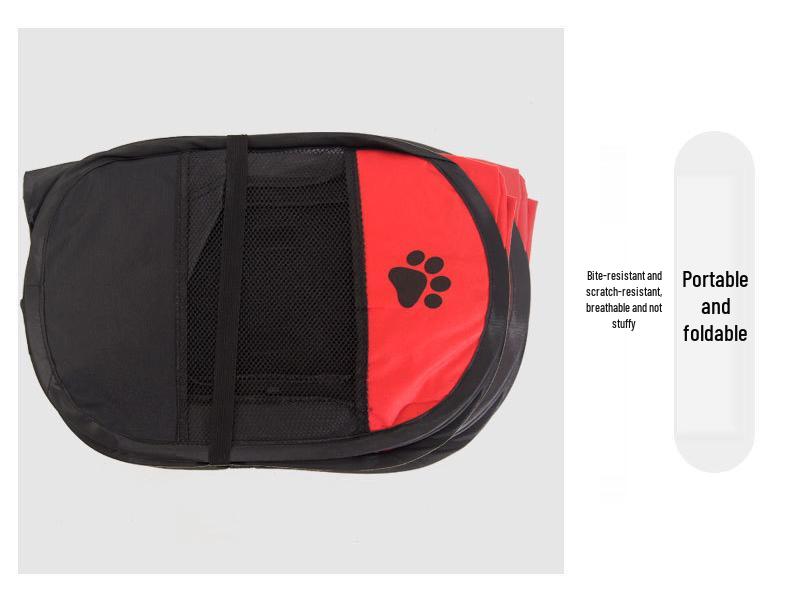 Extra Large Scratch-Resistant Whelping Box: Foldable Kitten & Puppy Tent Cage