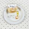 Koreanisches Niedliches 3D-Hamburger-Karomuster-Kopfhörerhülle Für Airpods 4 3 2 Pro 3 Abdeckung mit Anhänger Silikon-Headset-Schutzhüllen Funda