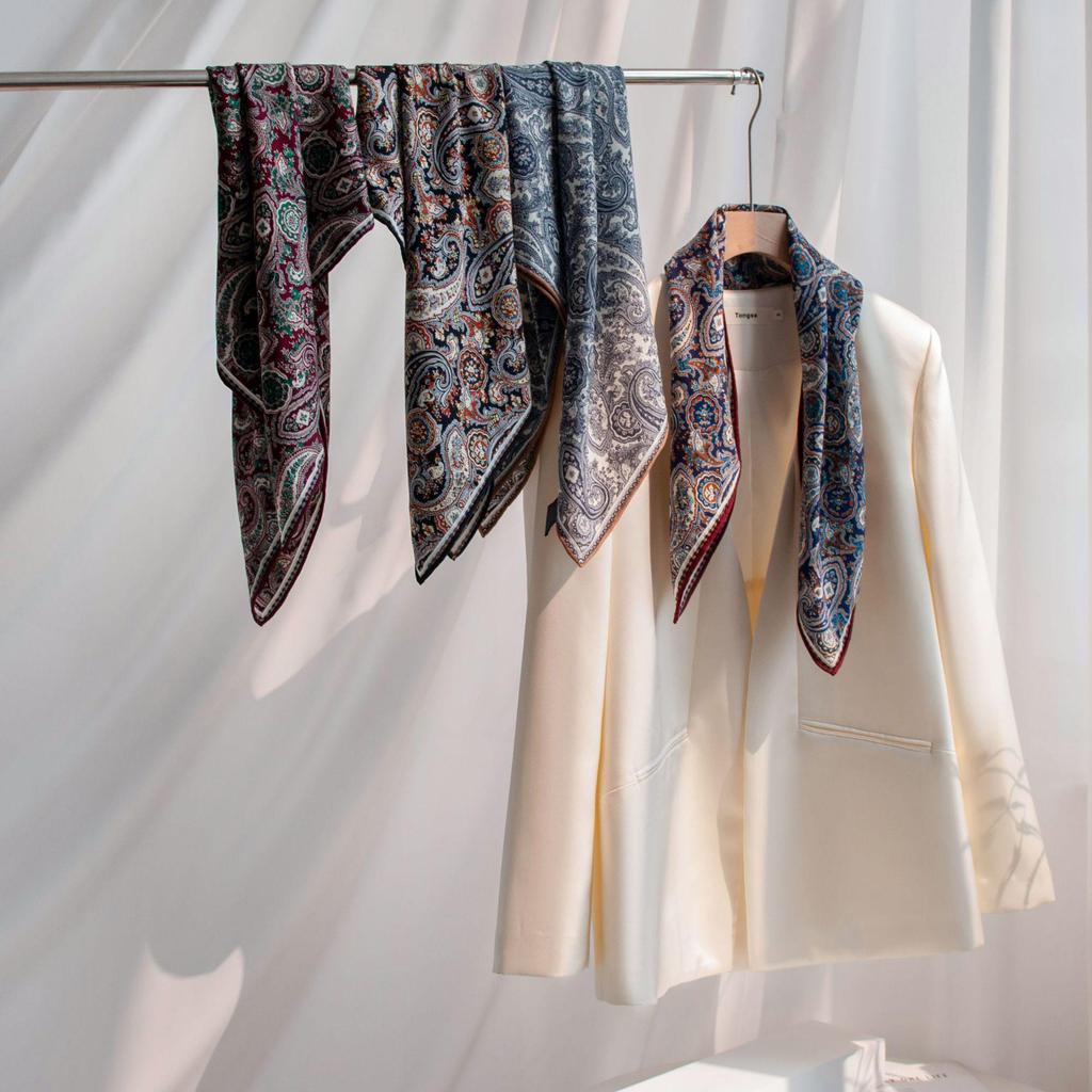 Autumn Elegant Double-Sided Wool Scarf & Shawl for Ladies