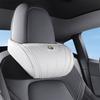 High-end Leather Car Seat Headrest Memory Foam Comfort Neck Pillow For Alfa Romeo 159 166 156 Spider Giulia 2025 Auto Interior