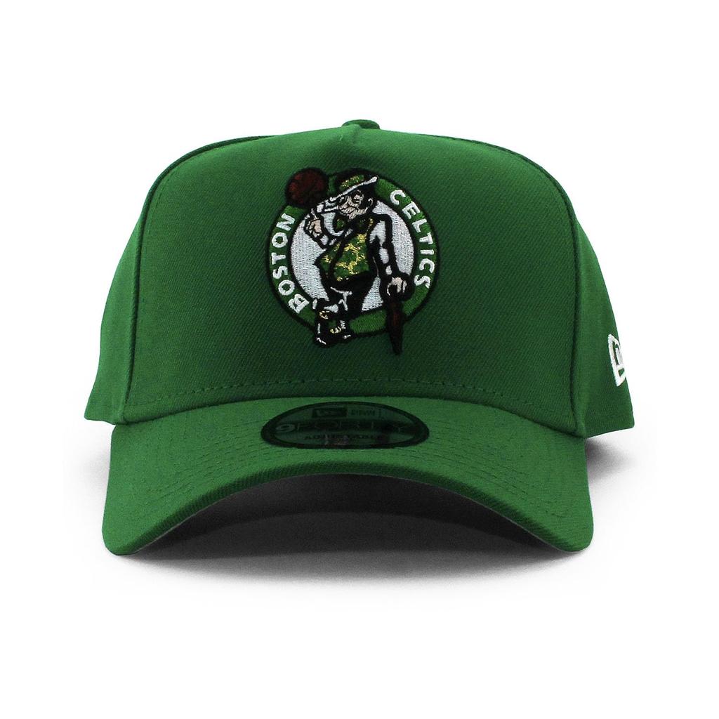 New Era 9FORTY SNAPBACK CAP 940 MLB NFL NBA MLS Snapback Free Boston Celtics A-FRAME A-FRAME (JP, Alphabet, Size, (Green)) [Used]