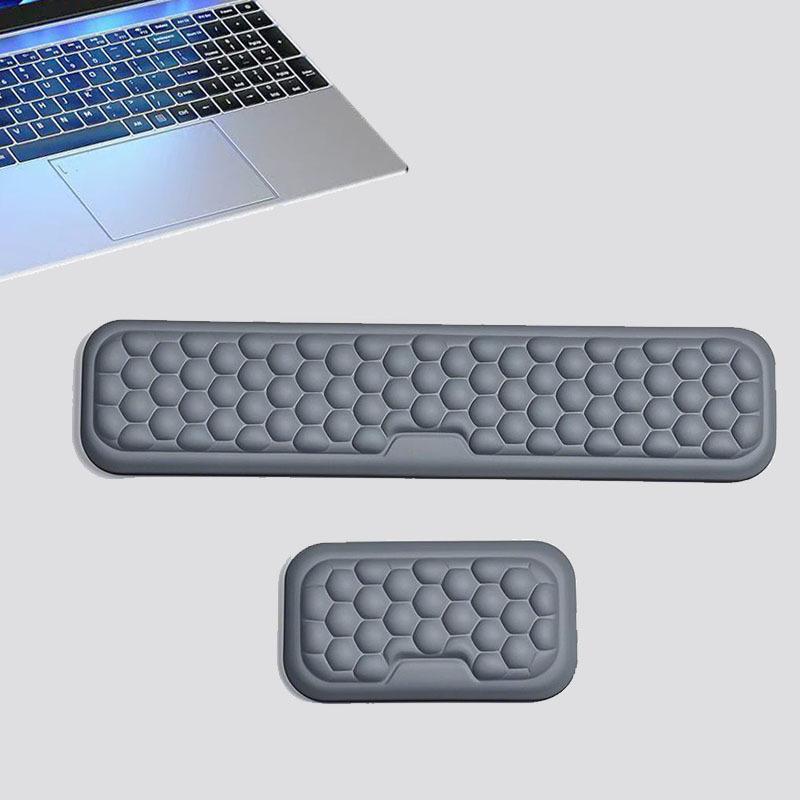 

Mouse and wrist keyboard protection rest pad computer massage texture laptop office keyboard mouse stand cotton rest memory