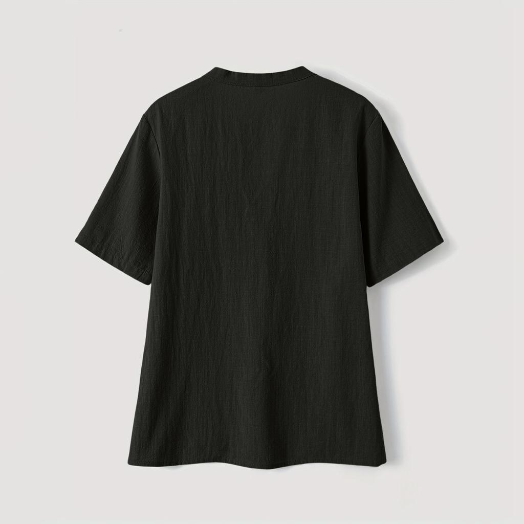 Women's Fashionable Short Sleeve Elegant Casual Top