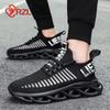 YRZL Men Shoes Comfortable Sneakers Womoen Breathable Couple Running Shoes Mesh Tenis Sport Shoes Size 36-46 Waling Sneakers Men