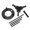 Harmonic Balancer Puller Set Carbon Steel Adjustable 3 Jaw Damper Pulley Puller Replacement for