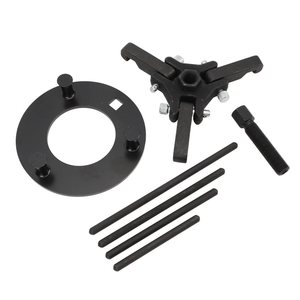 Harmonic Balancer Puller Set Carbon Steel Adjustable 3 Jaw Damper Pulley Puller Replacement for