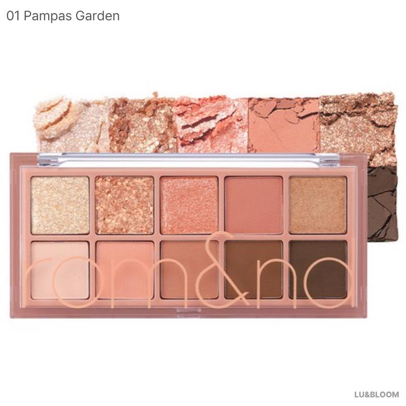 

Rom&nd Лучше, чем палетка 8,3 г (+Бесплатный подарок) 01 Pampas Garden