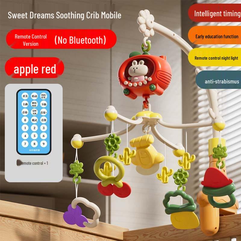 Musical Rotating Projection Crib Mobile for Newborns (0-3 Years)