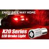 2Pcs BA15S P21W LED No Hyper Flash Amber Yellow T20 W21W 7440 WY21W 1156 BAU15S PY21W LED Bulbs Car Turn Signal Light 12V-24V