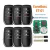 Cartão Inteligente ET-01 EoneBoss para Toyota Hilux, Corolla, Camry, Crown 4D/8A