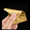 Poker Playing Cards Waterproof Gold Game Card Group PVC Suit Magic Dmagic Package Board Game Gift Collection