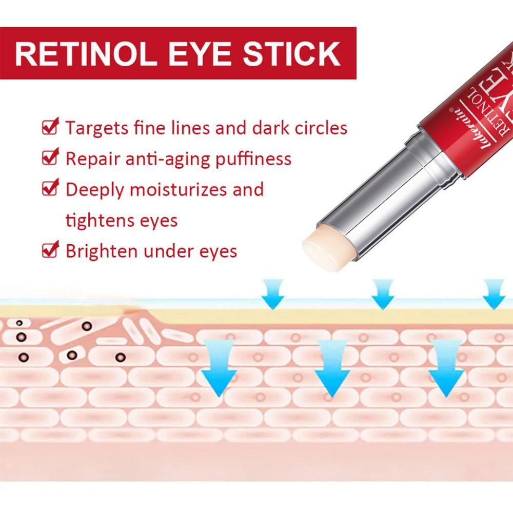 Lakerain Retosol Eye Cream Stick To The Eye Bag for å forbedre mørke sirkler øyekrem