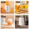 Portable charging juicer, multifunctional USB charging, suitable for dormitory, travel and outdoor use.