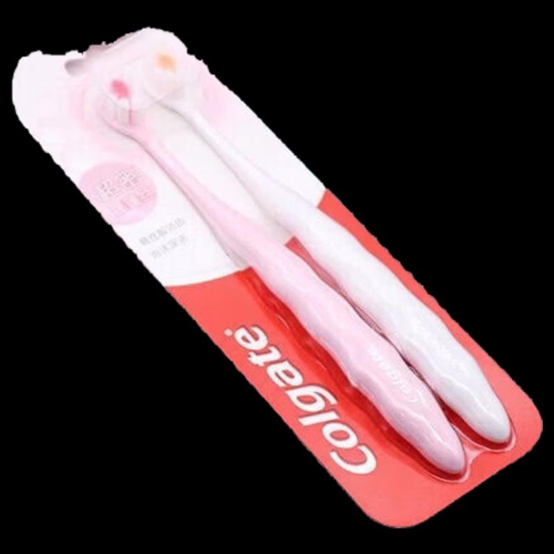 Colgate Ultra-Dense Floss-Tip Toothbrush Twin Pack