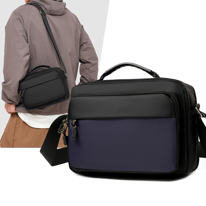 Men's Bag New Men's Shoulder Bag Casual Messenger Bag Simple Fashion Trend Handbag Business Bag