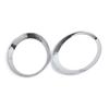 2PCS Headlight Trim Ring Headlamp Trim Ring Replacement for BMW Mini Cooper R50 R52 R53 20012006