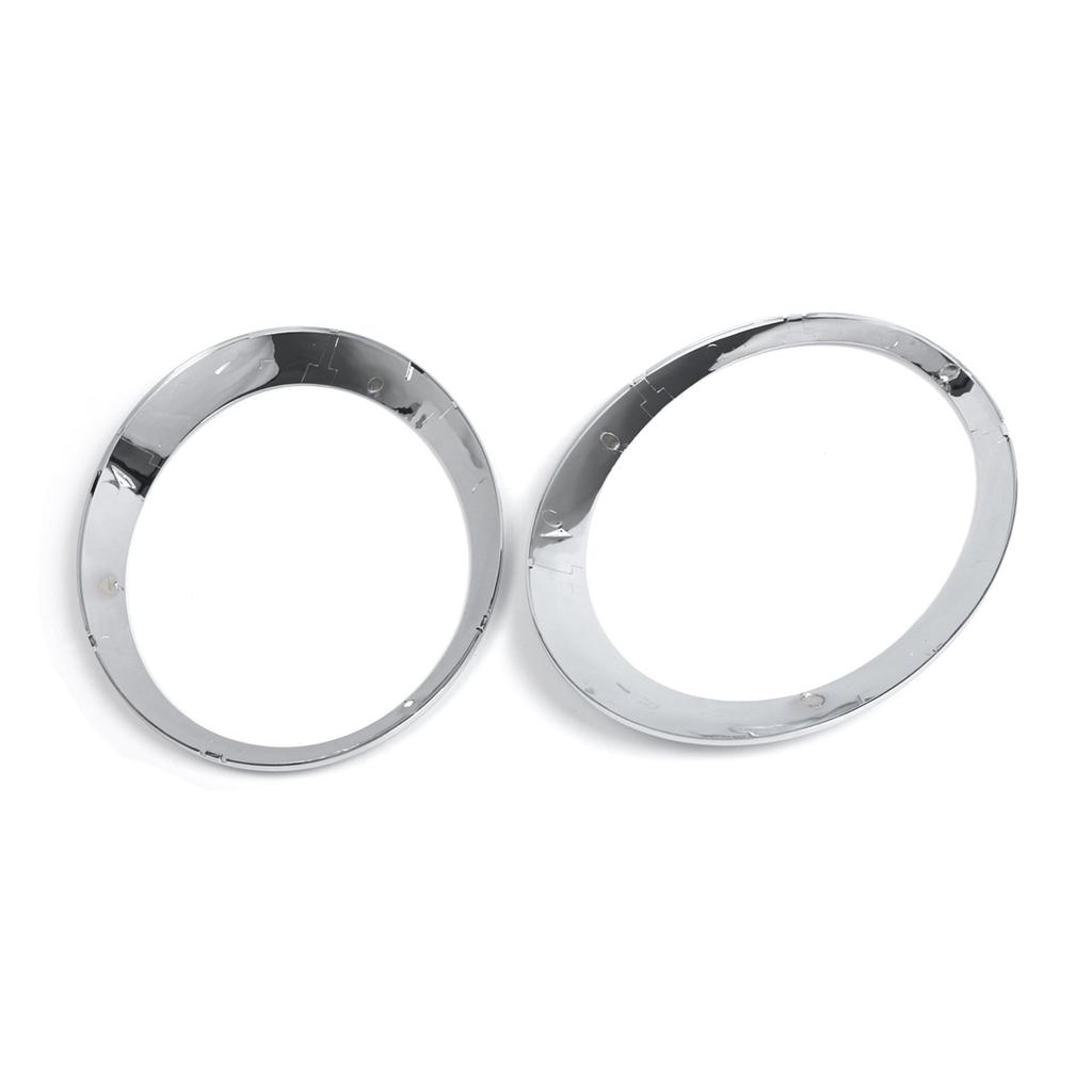 2PCS Headlight Trim Ring Headlamp Trim Ring Replacement for BMW Mini Cooper R50 R52 R53 20012006