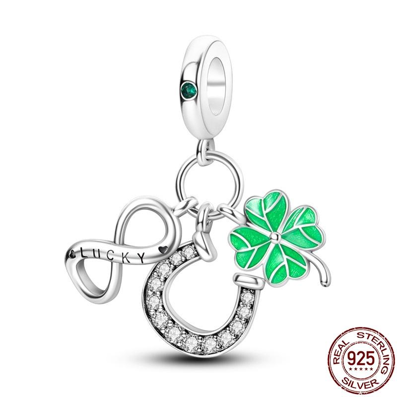 Genuine Copper Butterfly Zircon Series Pendant Jewelry Piece Fit 3Mm Pan Bracelet DIY Style Charm For Women Jewelry Stylish Gift