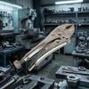 Locking Pliers Adjustable Vise Grips Serrated Clamp Plier for Mechanics, DIYers, Repair,