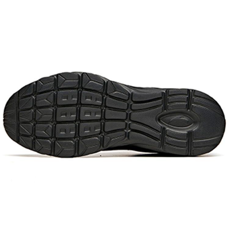 Anta Soft Sole Slip Resistant, Abrasion Resistant, Breathable Low top Casual Running Shoes Women's Black 922115571-4
