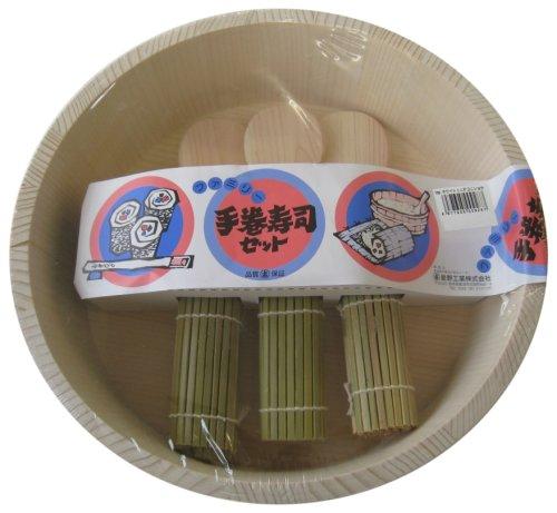 Hoshino Kogyo Sushi Oke Party Set for 3