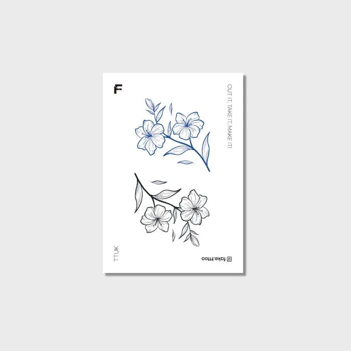 

черные наклейки-татуировки для стола