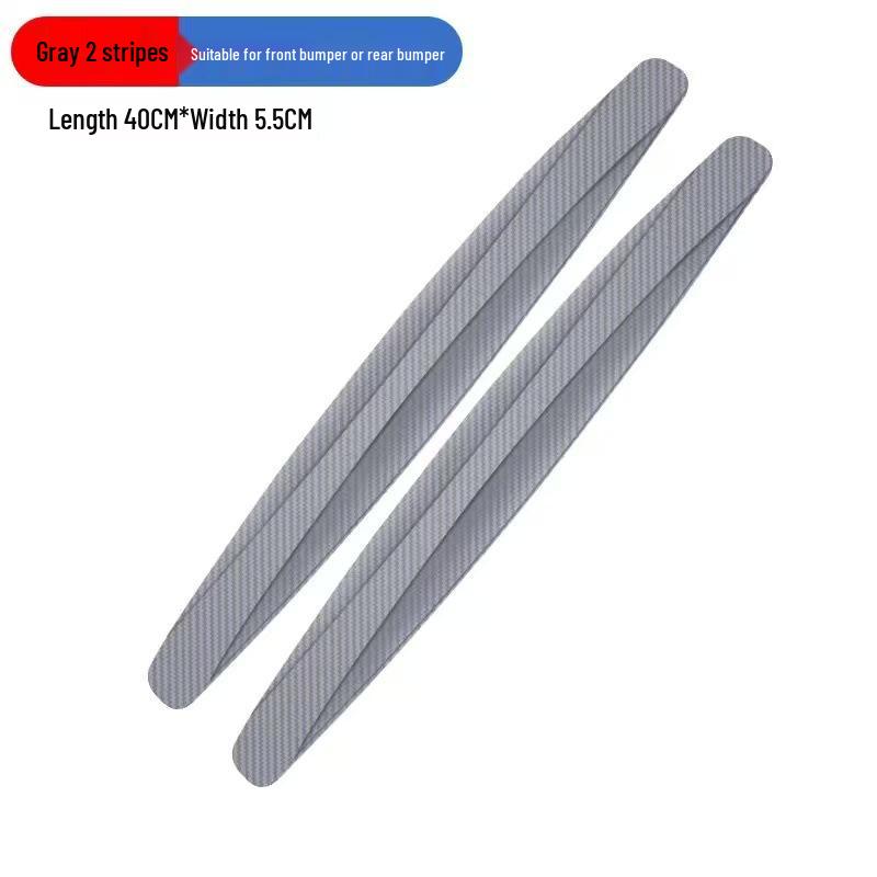 Universal Carbon Fiber Car Bumper Anti-Collision and Anti-Scratch Strip