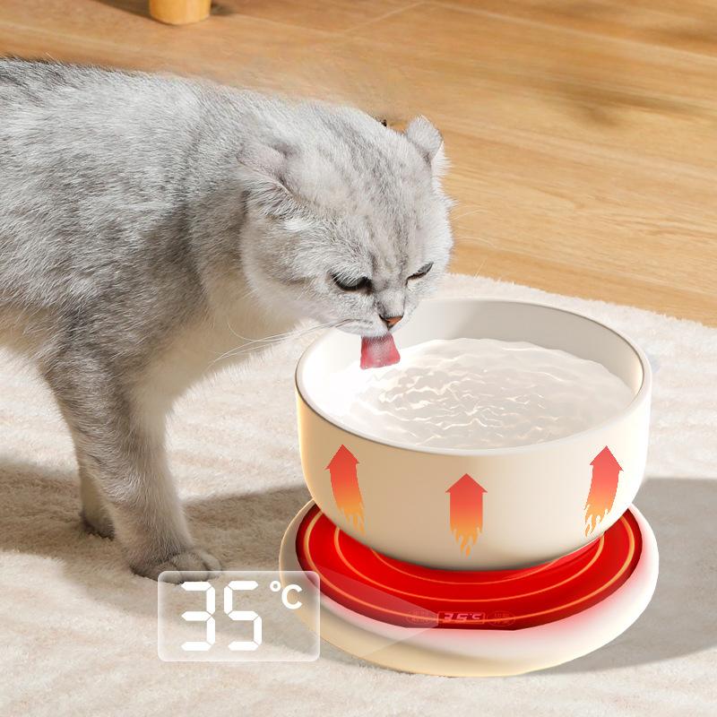 Heizkissen Thermostatische Untersetzer Katzen-Thermostate Winterwärmer Hund Haustier Wasserspender Winterwärmer