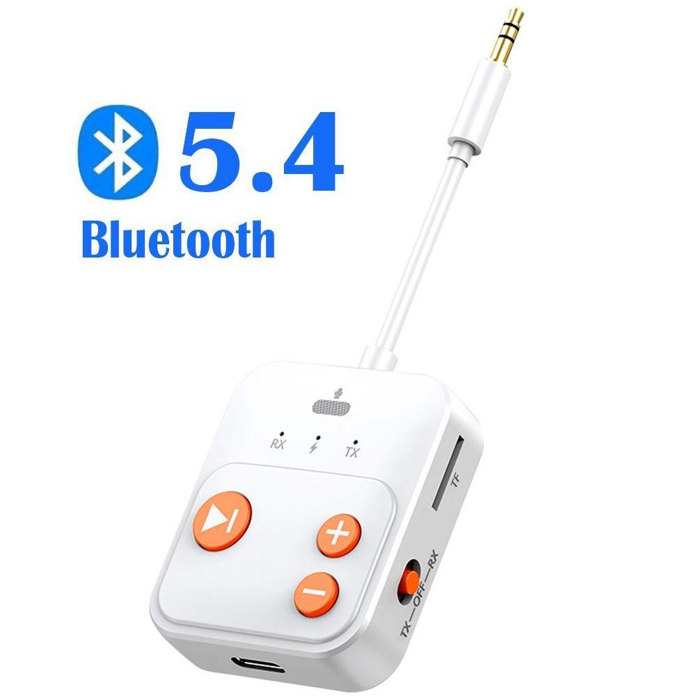 With Mic Wireless Receiver Transmitter Type-C Changing TX/RX BT Boxes for TV Car Speaker