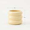 Nordic INS-style Vegetarian-fired Breathable Ceramic Fleshy Green Plant Flowerpot Modern Minimalist Personality Art Green Radish