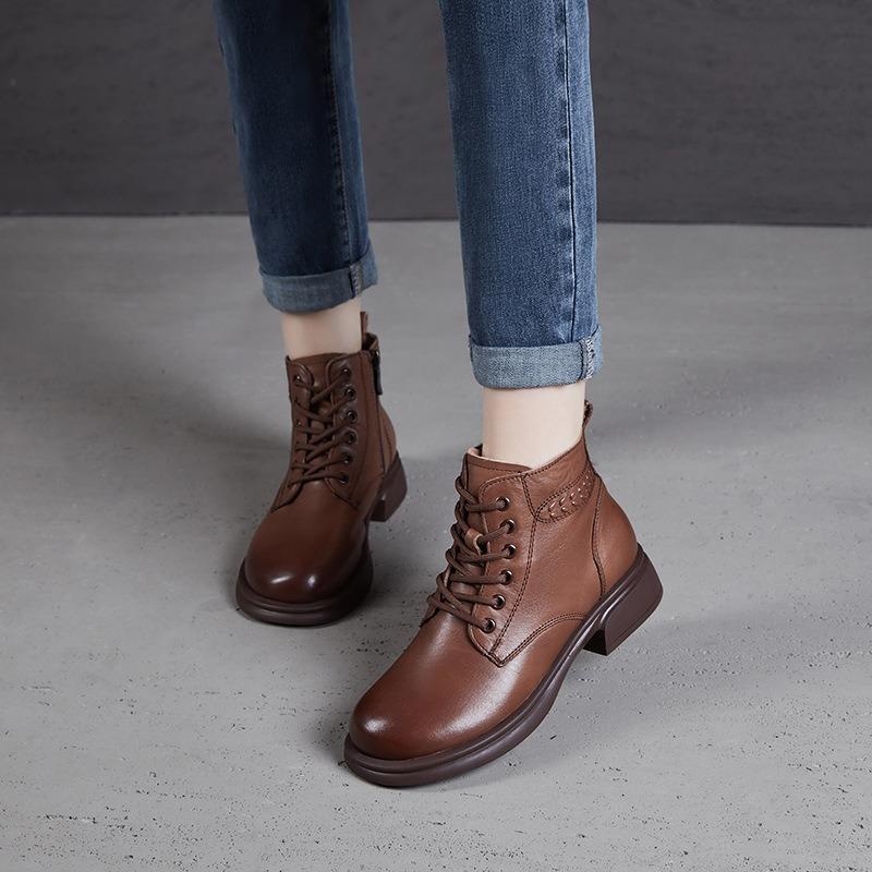 

Ботинки с мягкой подошвой Ботинки Martin 40 коричневый