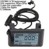 E-bike 25A/30A Brushless Motor Controller 24V 36V 48V 350W-1000W and S966/ SW900 LCD With PAS Throttle Kit for E-Scooter Rapir