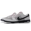 Nike Dunk Abrasion Resistant Abrasion Resistant Low Top Skateboard Shoes Unisex Black Gray HJ4329-001(Team734-)