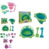 Versatile 2.5l Soft Silicone Folding Bucket Ideal For Kids Outdoor Sand Play Activities